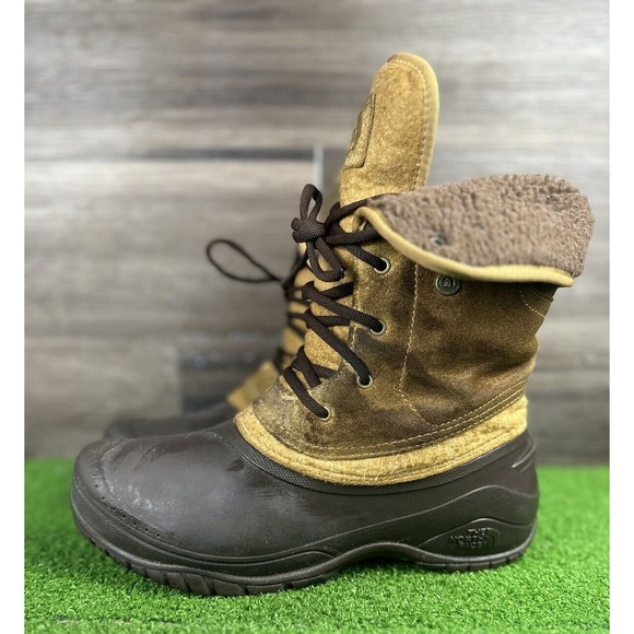 The North Face Womens Shellista Roll Down Boots Size 10 TNF PrimaLoft‎ - Picture 1 of 8